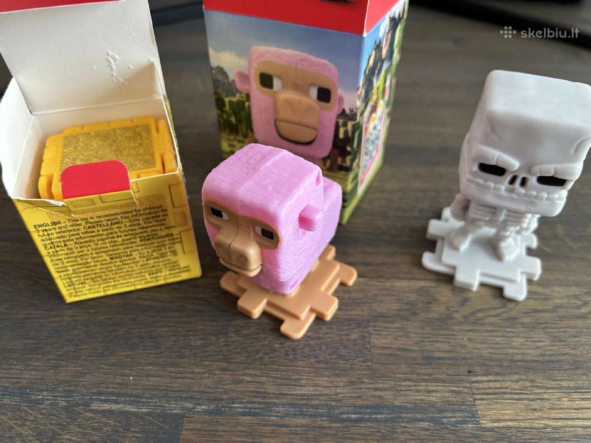 Mcdonalds Minecraft movie figūrėlės - nuotraukos Nr. 2