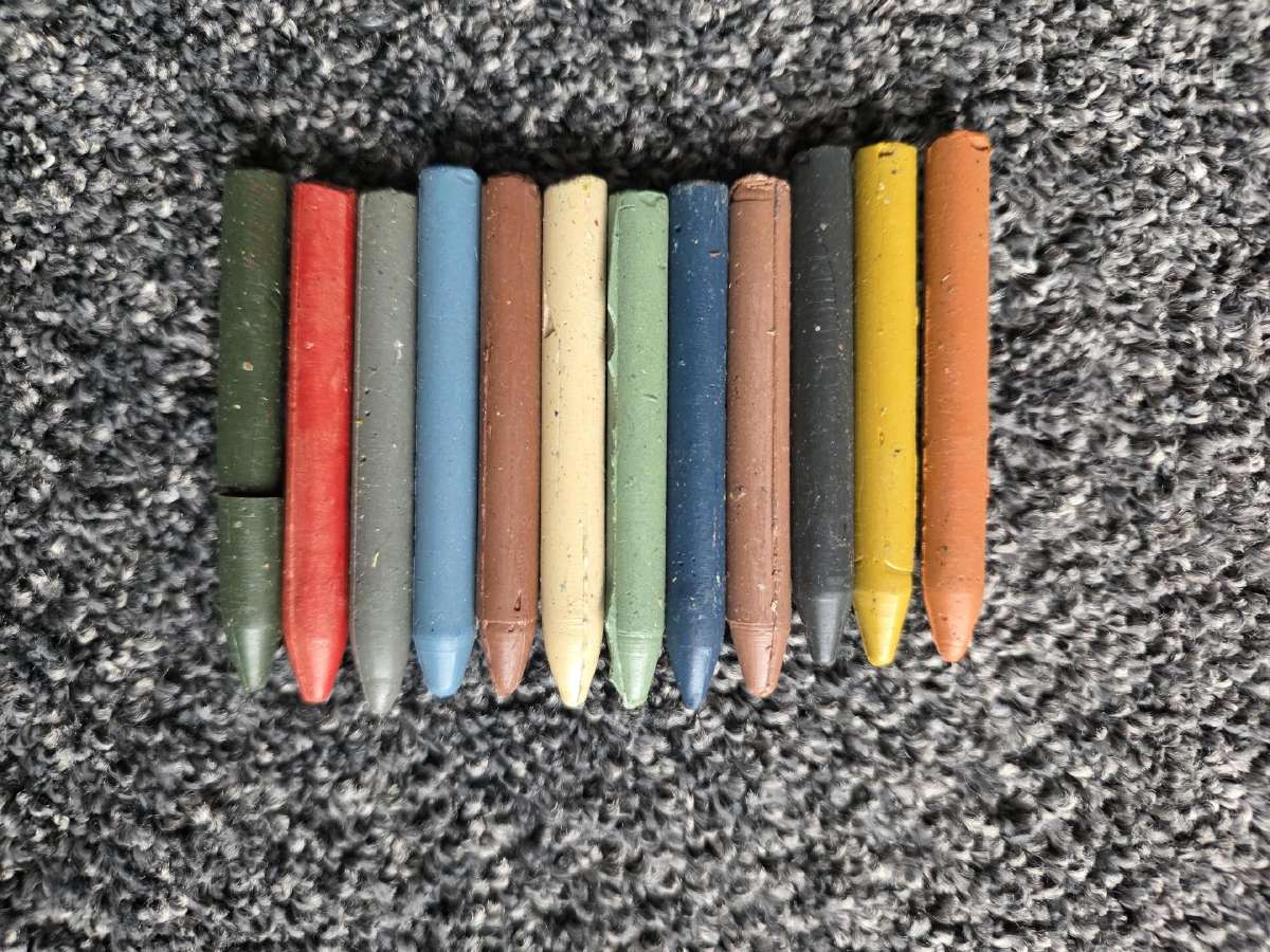 Spalvota kreida 1970-1980 - nuotraukos Nr. 2