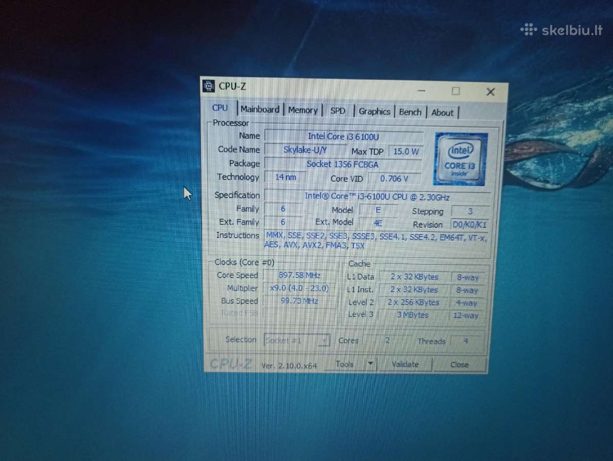 Hp 430 g3 i3/8gb RAM/ 128gb SSD/baterija 3 val - nuotraukos Nr. 7