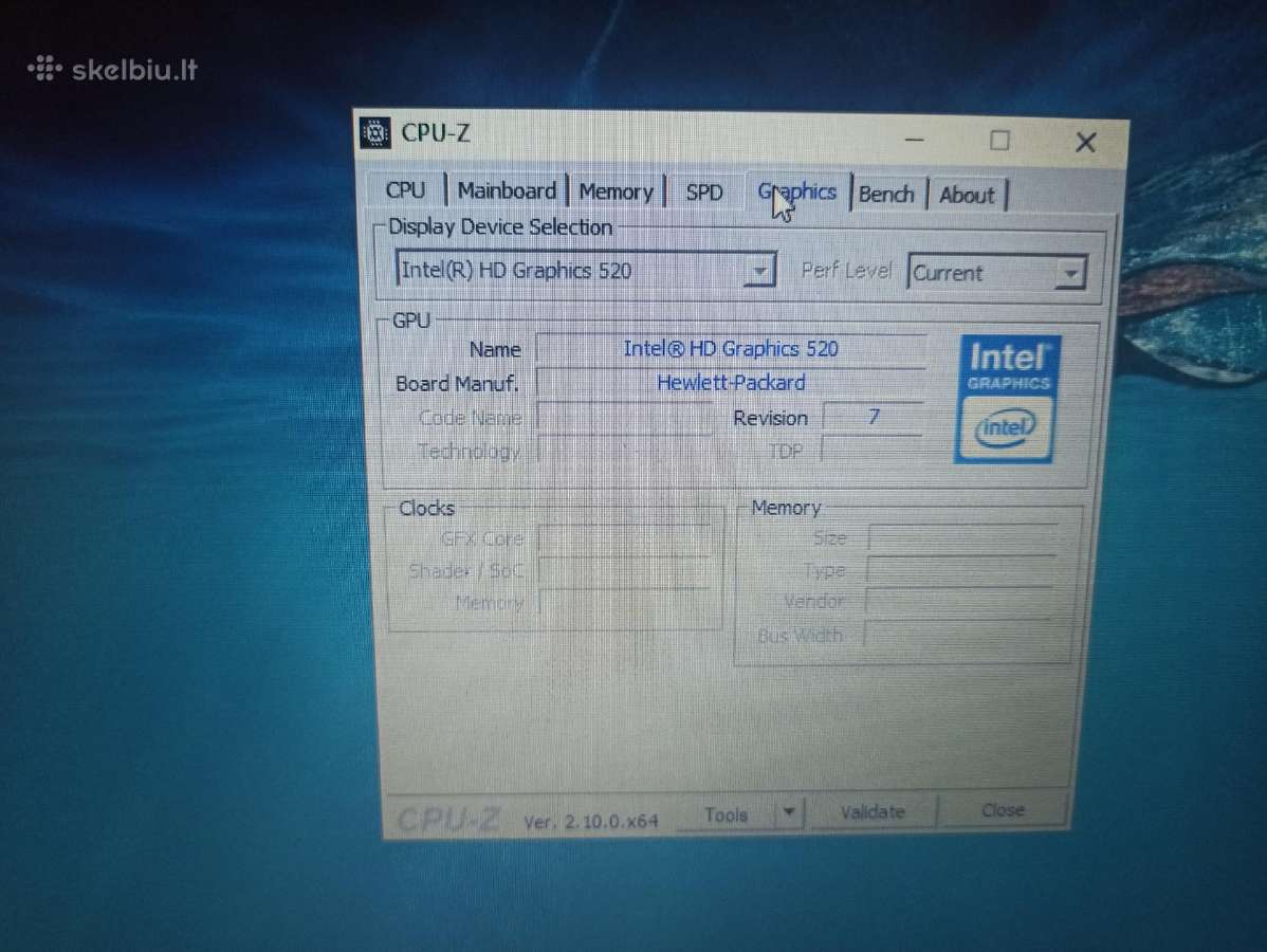 Hp 430 g3 i3/8gb RAM/ 128gb SSD/baterija 3 val - nuotraukos Nr. 9