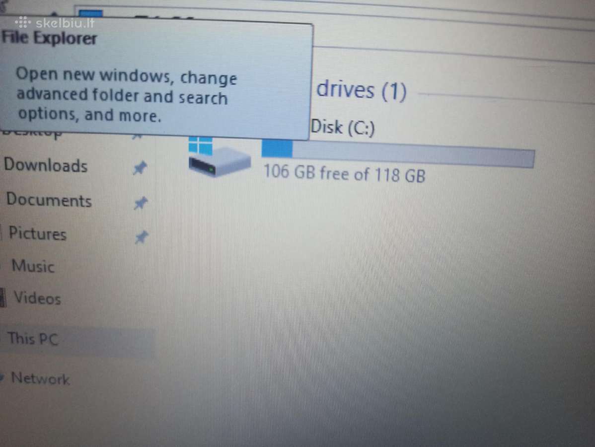 Hp 430 g3 i3/8gb RAM/ 128gb SSD/baterija 3 val - nuotraukos Nr. 10