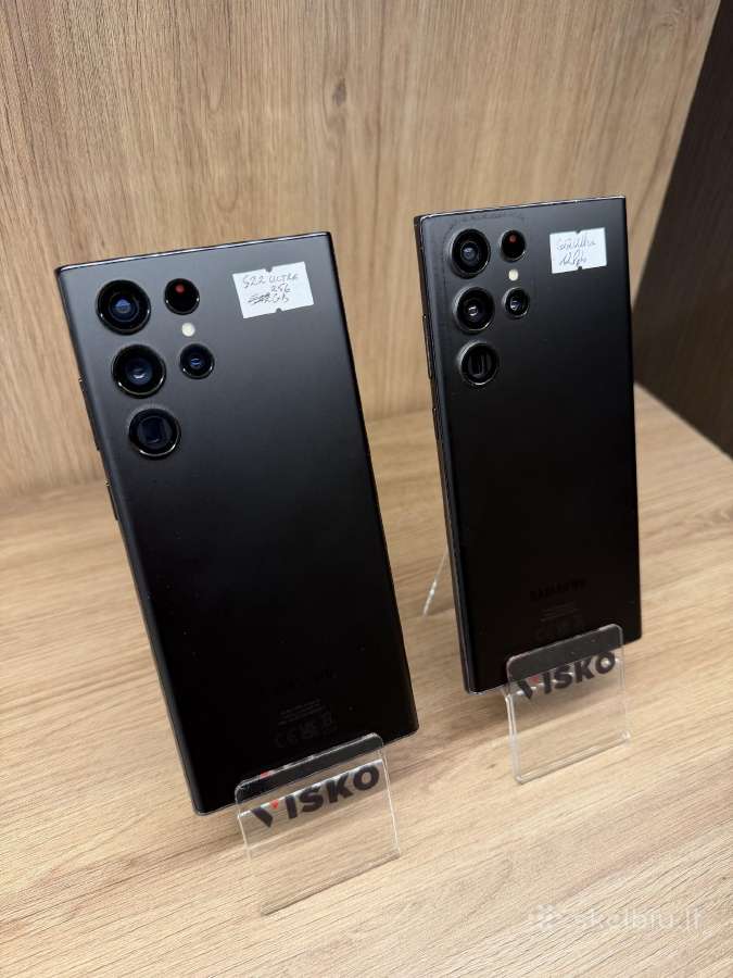 Naudoti Samsung S22 Ultra 5G 128gb ir 256gb