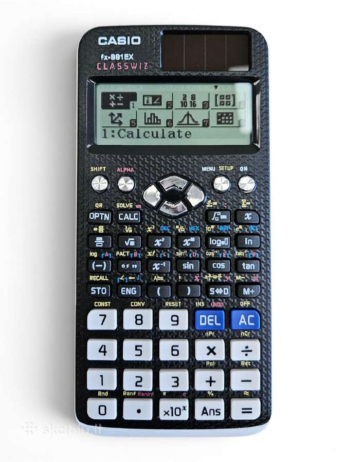 Casio fx-991ex classwix mokyklinis skaičiuotuvas - nuotraukos Nr. 4
