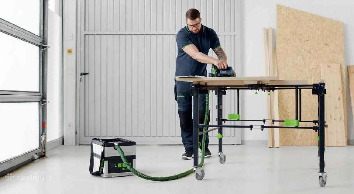Akumuliatorinis dulkių siurblys Festool Ctlc Sys - nuotraukos Nr. 3