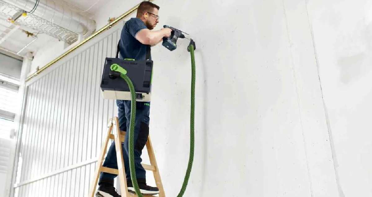 Akumuliatorinis dulkių siurblys Festool Ctlc Sys - nuotraukos Nr. 7