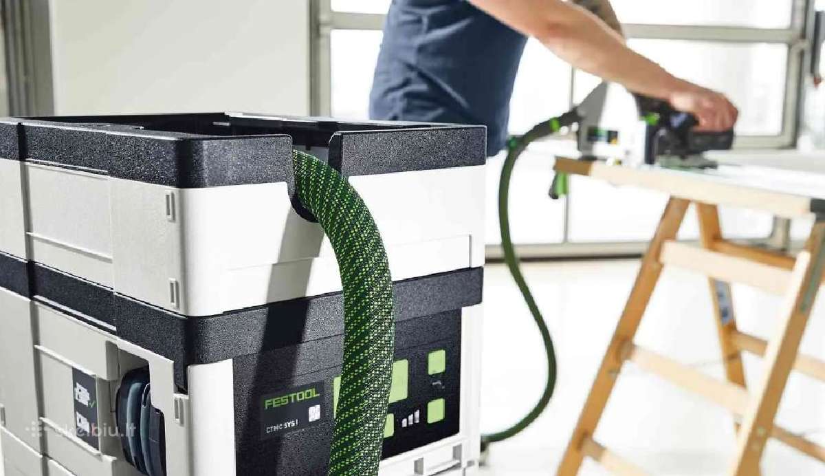 Akumuliatorinis dulkių siurblys Festool Ctlc Sys - nuotraukos Nr. 8