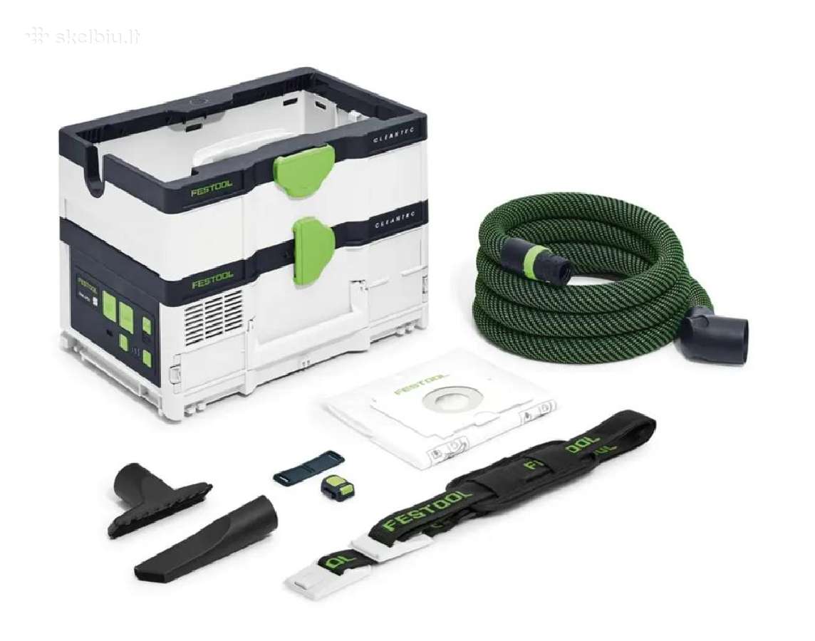 Akumuliatorinis dulkių siurblys Festool Ctlc Sys