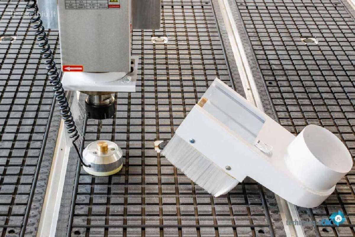 CNC staklės 1325 Industry 6kw 1300x2500 + Siurblys - nuotraukos Nr. 5