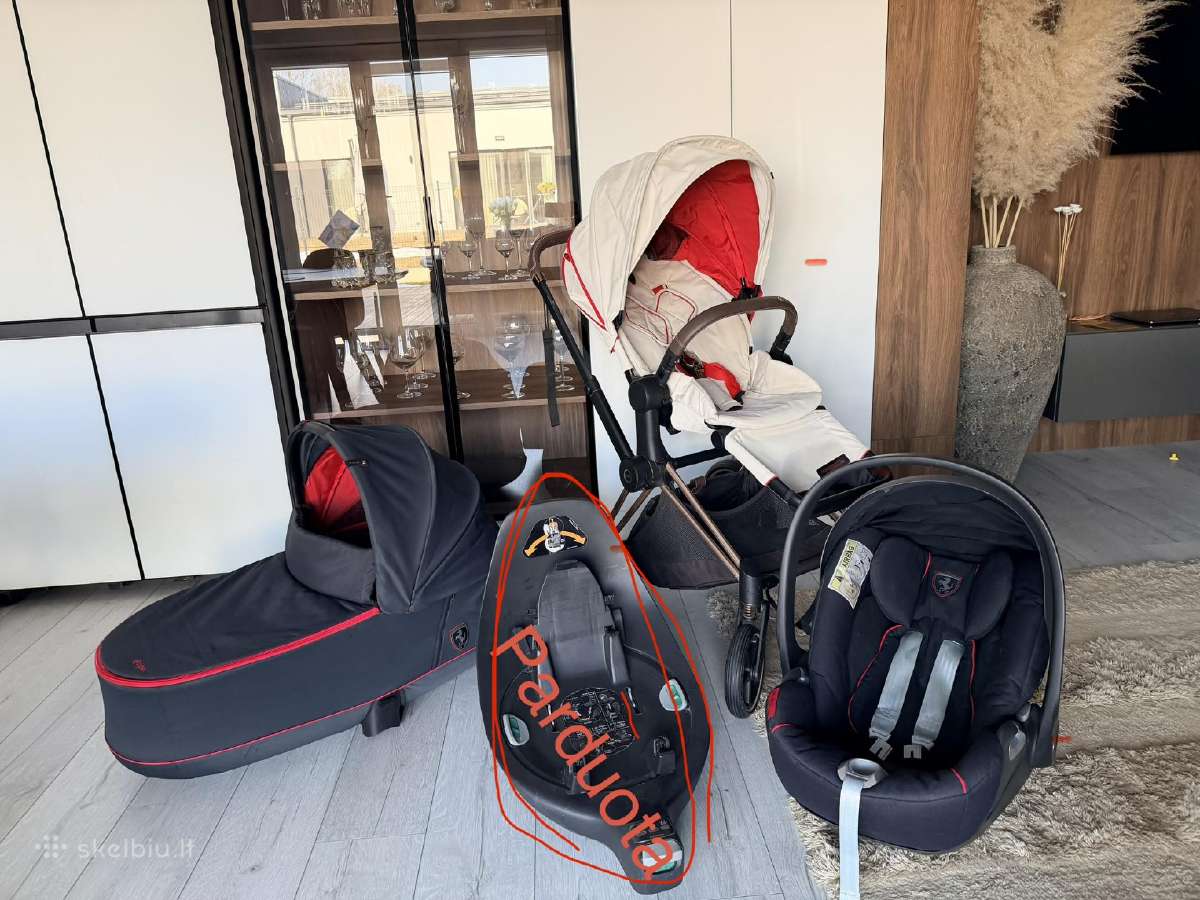 Cybex Priam Ferrari vežimėlis