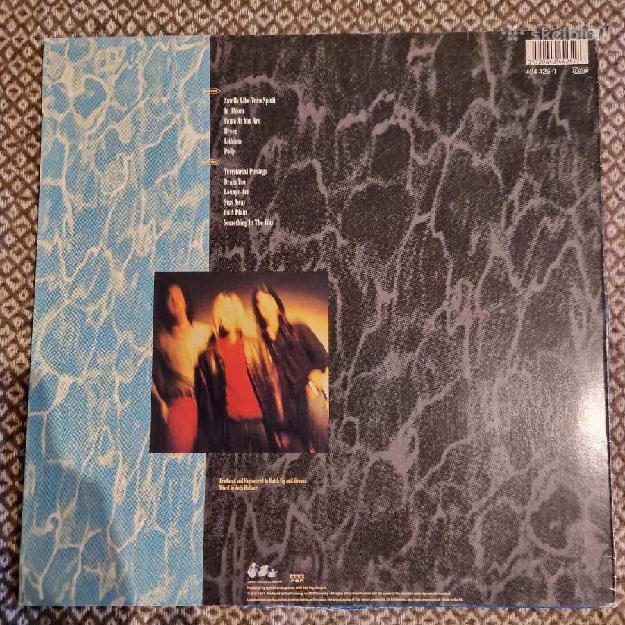 Nirvana – Nevermind / Vinyl Lp (2008) - nuotraukos Nr. 2