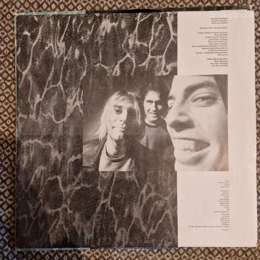 Nirvana – Nevermind / Vinyl Lp (2008) - nuotraukos Nr. 5