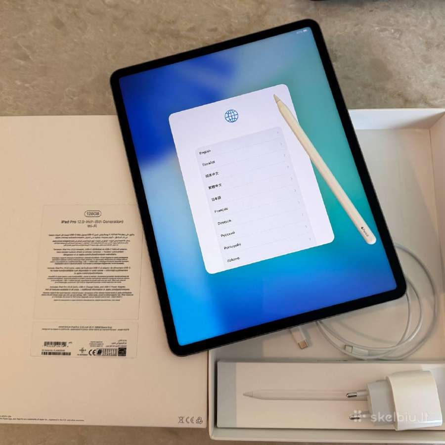 iPad Pro 12.9 M1 128gb + Apple Pencil