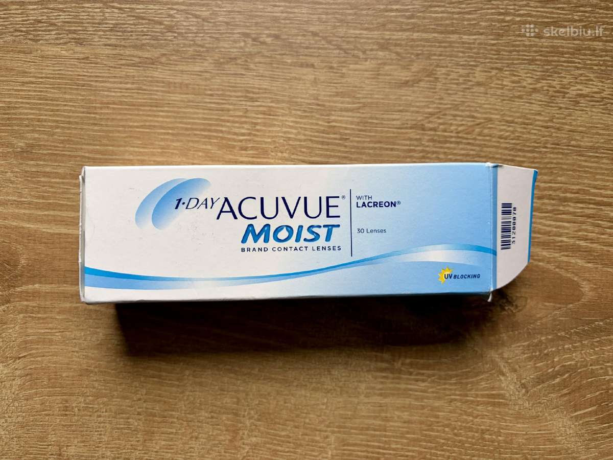 Vienadieniai kontaktiniai lęšiai Acuvue Moist -1.5