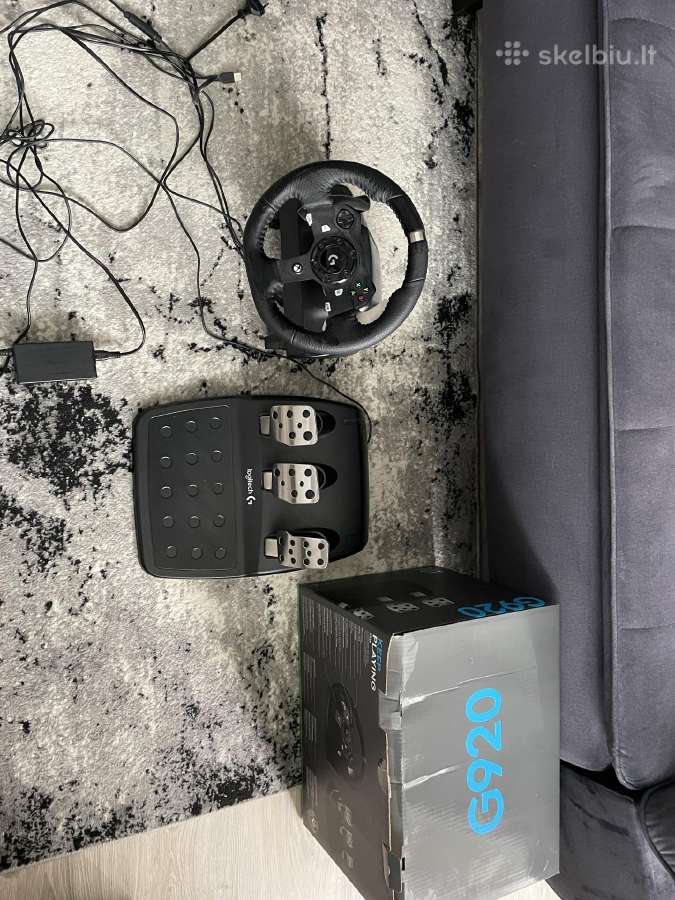 Žaidimo vairas logitech G920