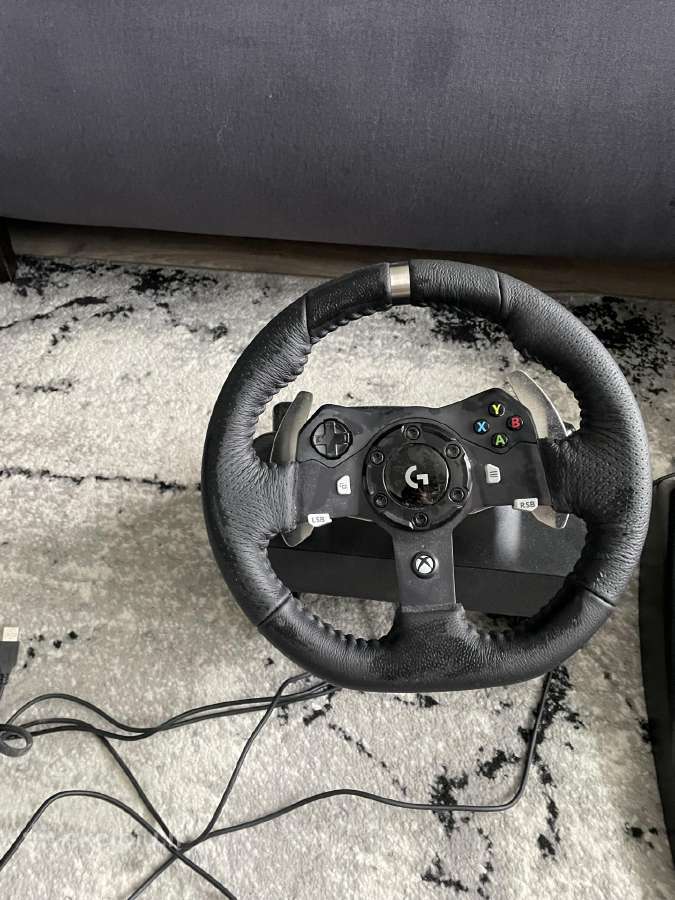 Žaidimo vairas logitech G920 - nuotraukos Nr. 2