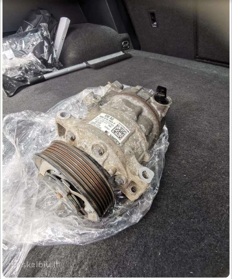 VW Tiguan oro kondicionieriaus siurblys