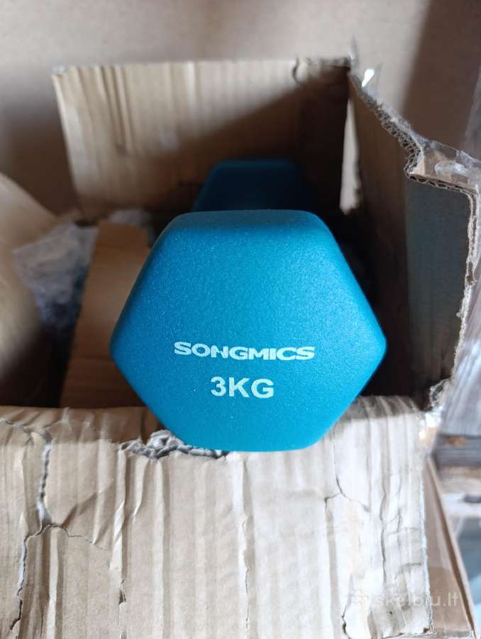 Hanteliai 2 po 15kg komplektas - nuotraukos Nr. 6