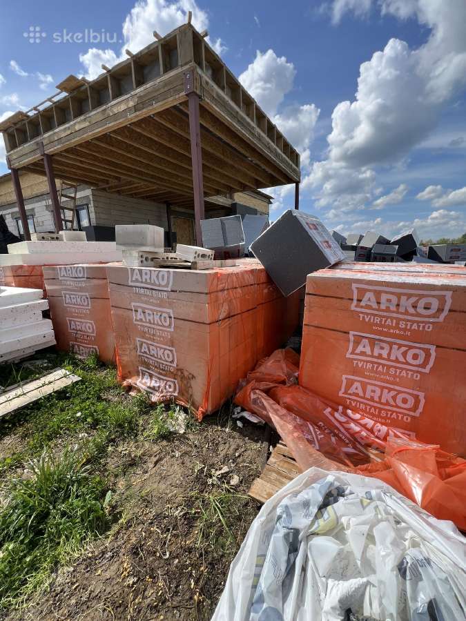 Arko pertvariniai silikatiniai blokeliai 120