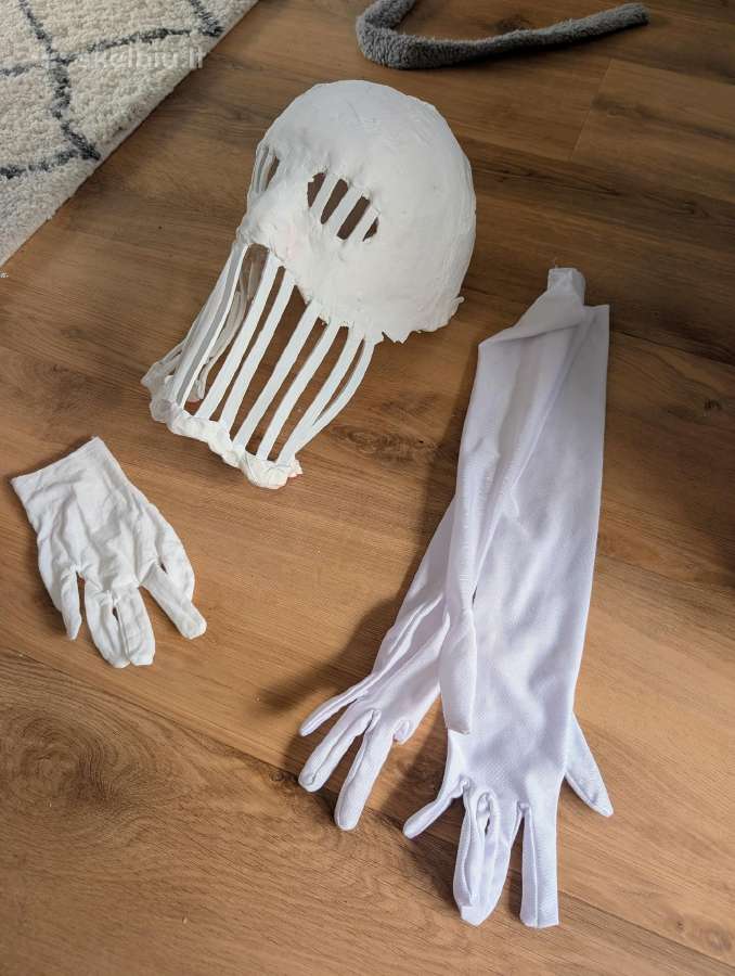 Cosplay kūjis Aot war hammer, kaukė - nuotraukos Nr. 3