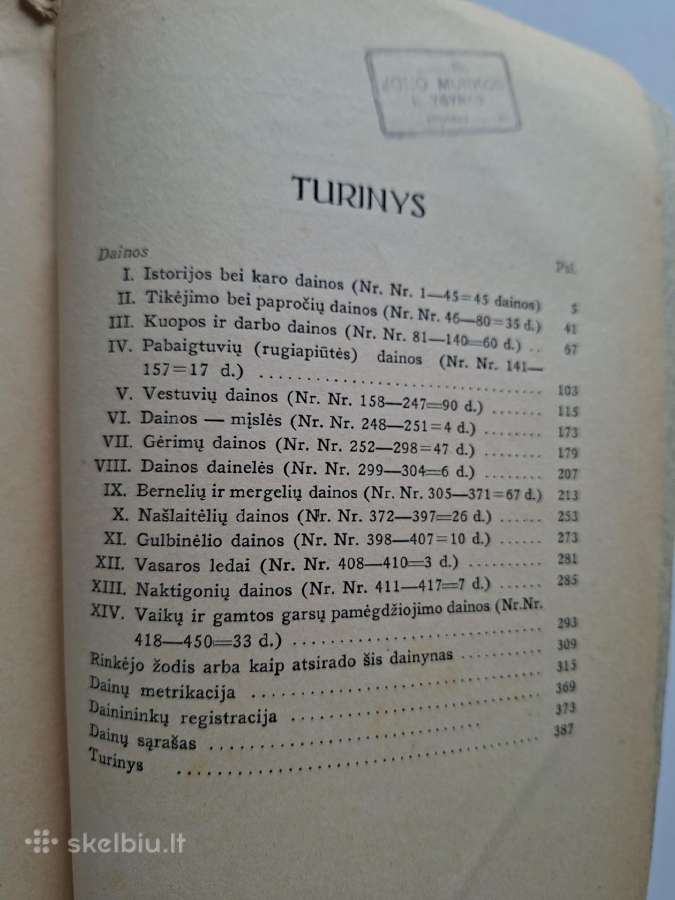 Dainos : Jurgio Dovydaičio surinktos. 1931 m. - nuotraukos Nr. 4