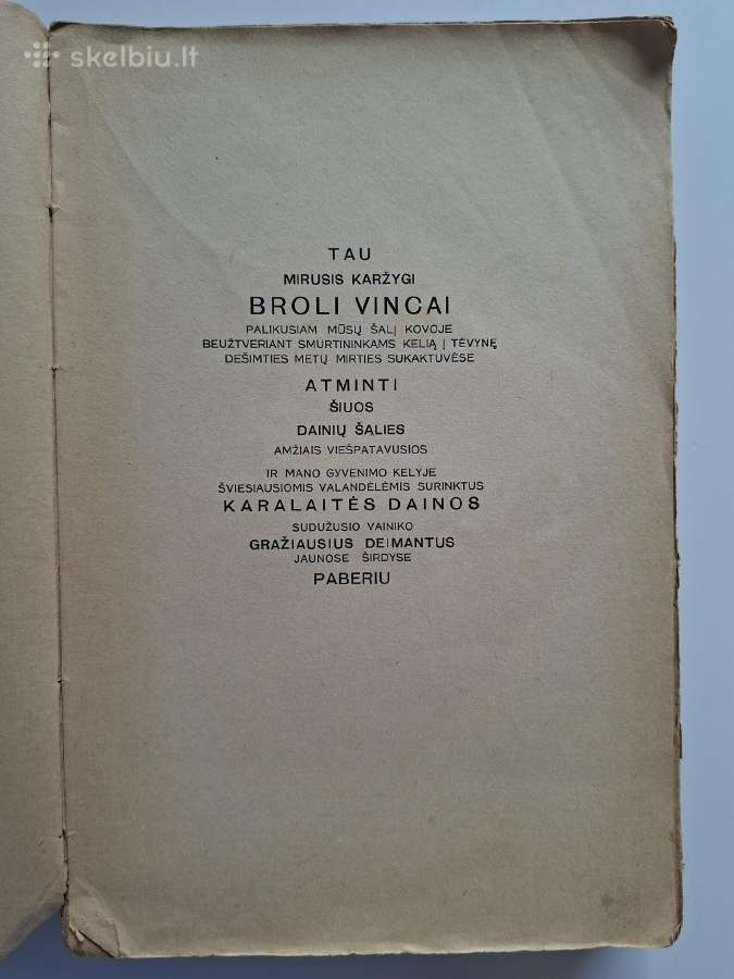 Dainos : Jurgio Dovydaičio surinktos. 1931 m. - nuotraukos Nr. 3
