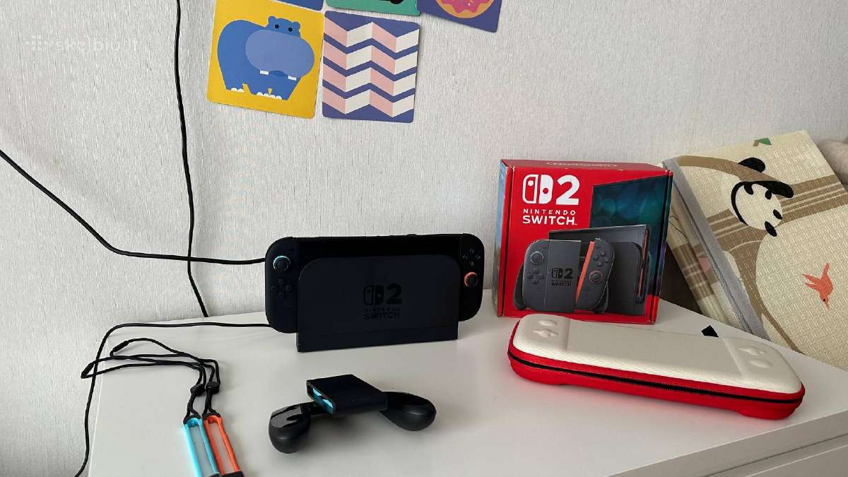 Nintendo Switch 2“, puikios būklės