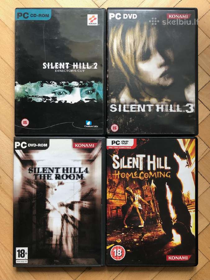 Pc Silent Hill žaidimų kolekcija