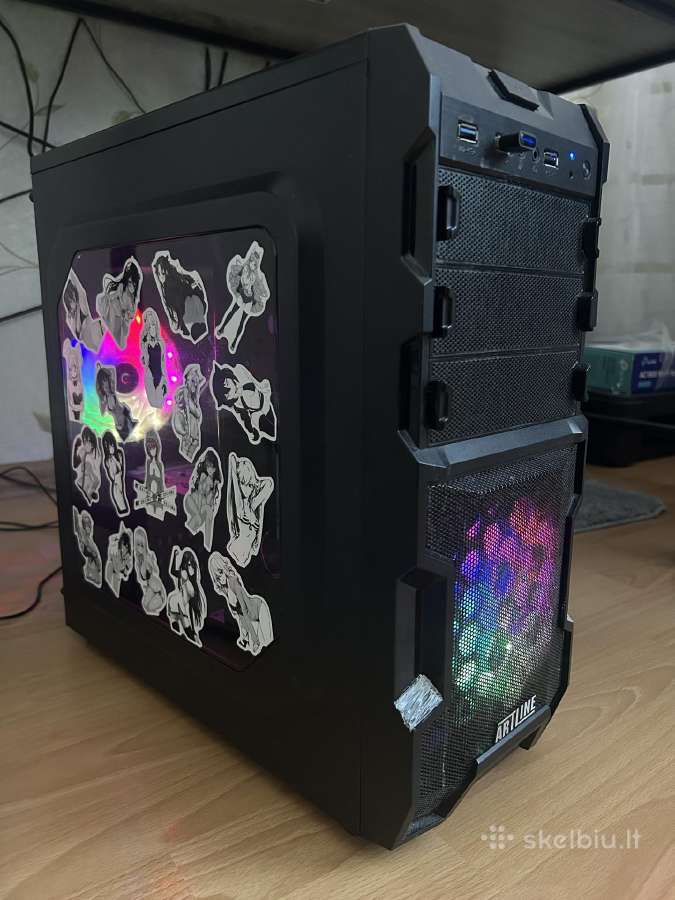 Kompiuteris i3 9100f Gtx 1050 Ti 4gb