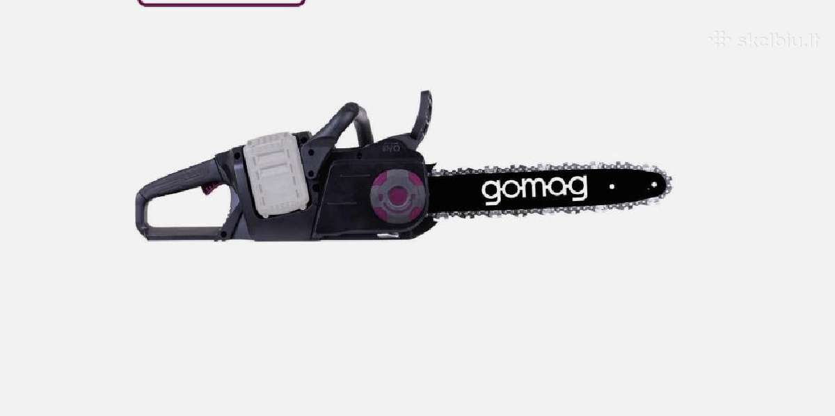 Gomag akumuliatorinis grandininis pjūklas 20v