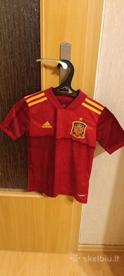 Adidas Ispanijos futbolo marškinėliai 7-8 metų