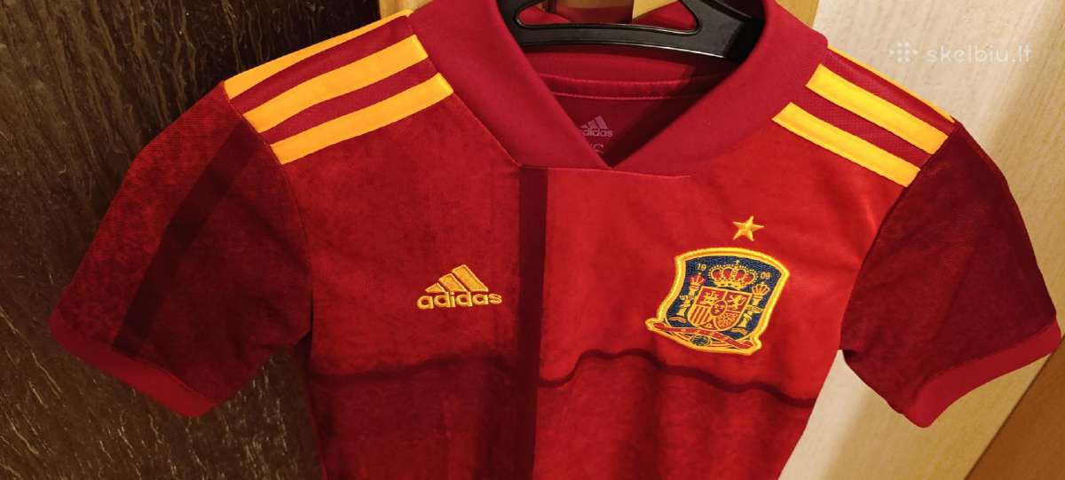 Adidas Ispanijos futbolo marškinėliai 7-8 metų - nuotraukos Nr. 2