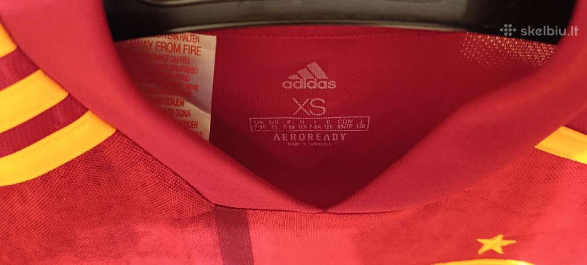 Adidas Ispanijos futbolo marškinėliai 7-8 metų - nuotraukos Nr. 4