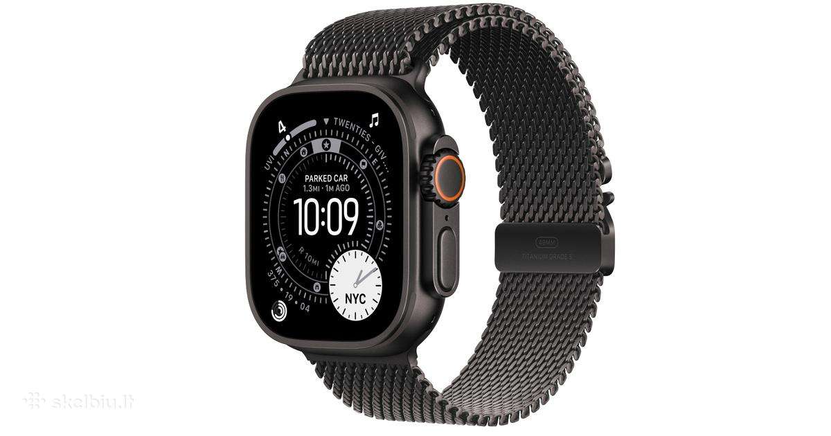 Apple Watch Ultra 3, Milanese titano dirželis