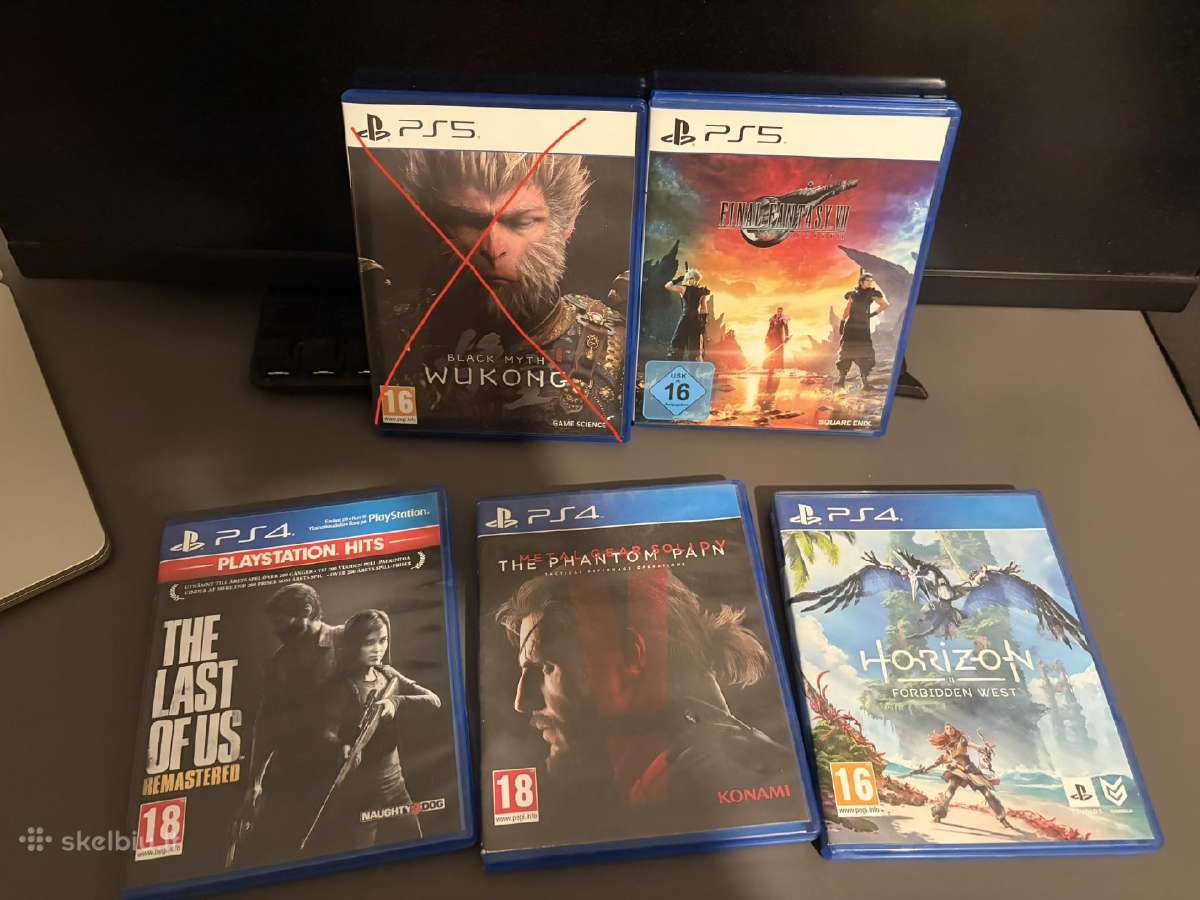Ps5/ps4 žaidimai