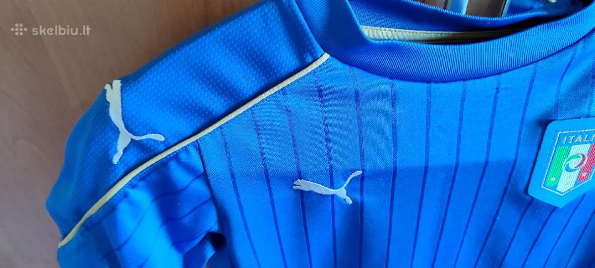 Puma Italijos futbolo marškinėliai 9-10 metų - nuotraukos Nr. 2