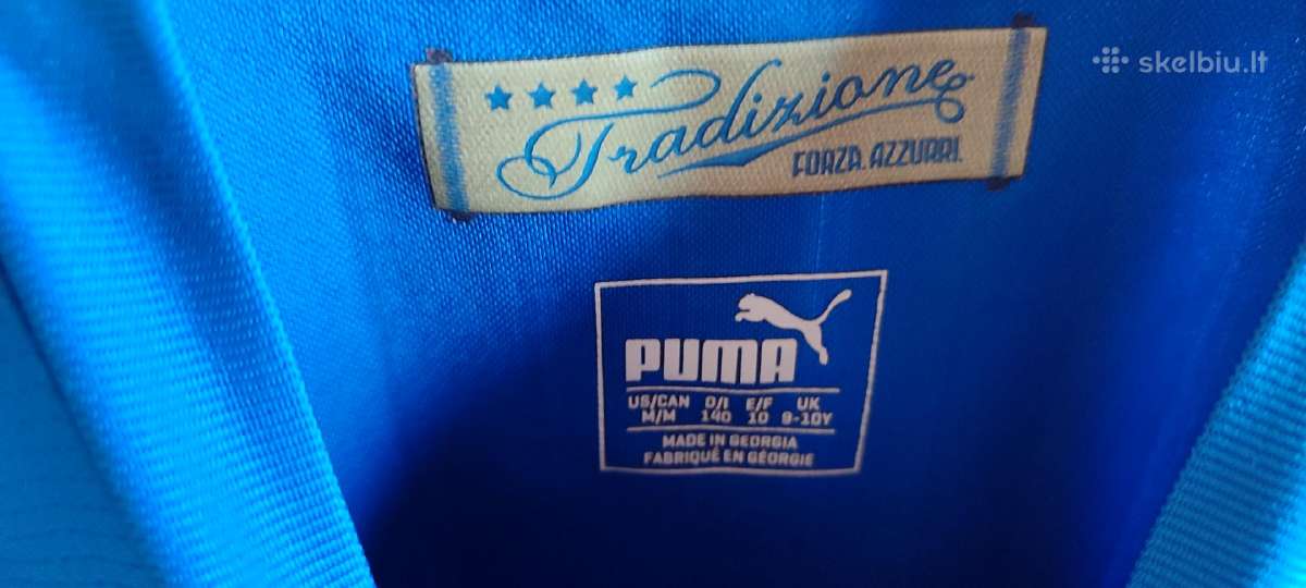 Puma Italijos futbolo marškinėliai 9-10 metų - nuotraukos Nr. 8