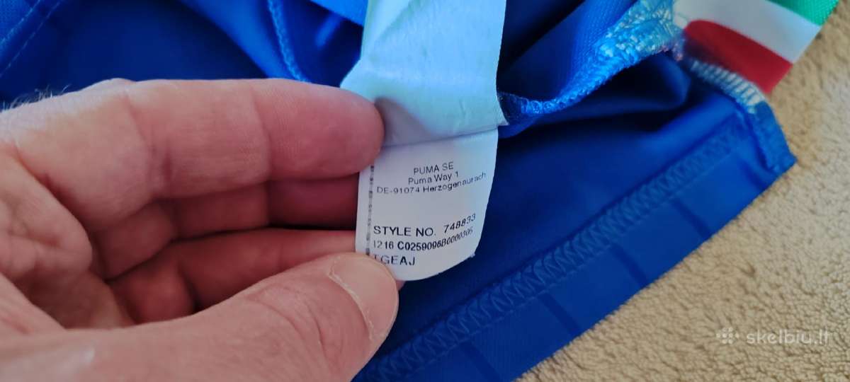 Puma Italijos futbolo marškinėliai 9-10 metų - nuotraukos Nr. 14