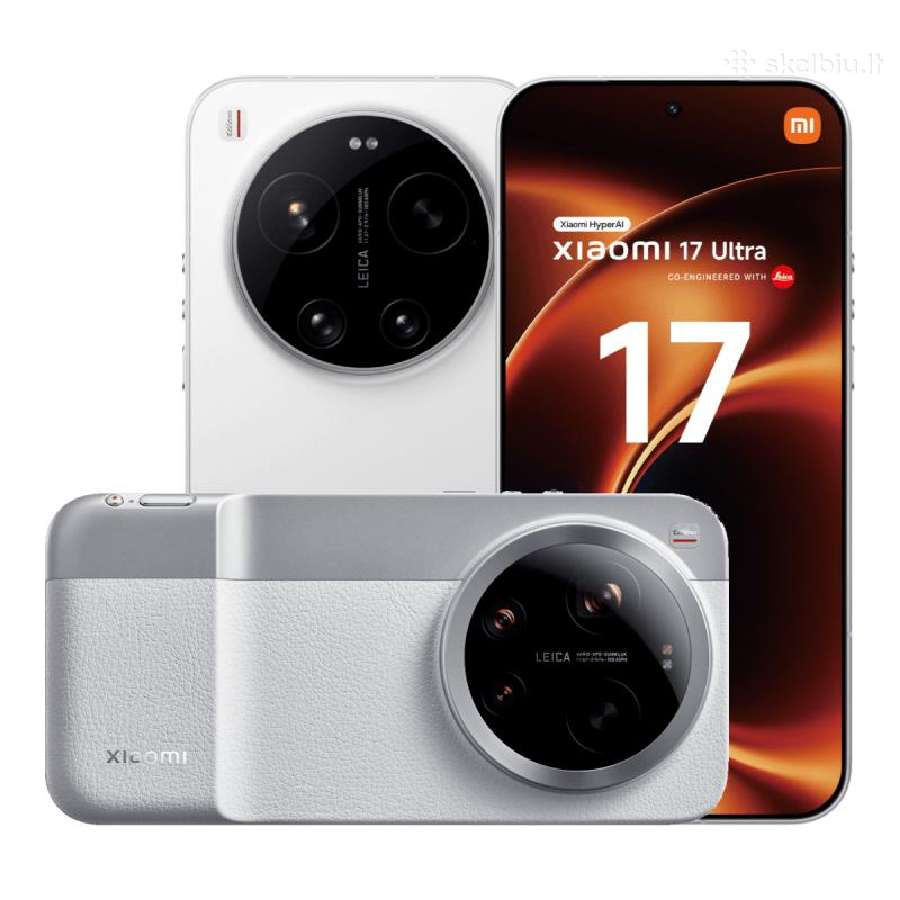 Naujas Xiaomi 17 Ultra/512gb/16gb, White