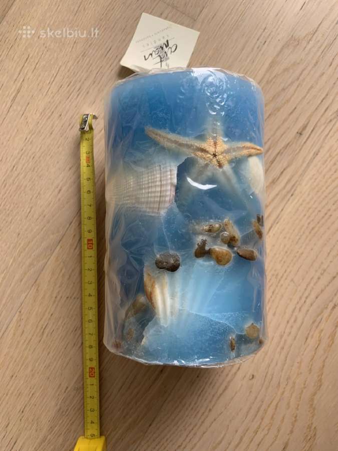 Jūros kvapo žvakė. 15 cm