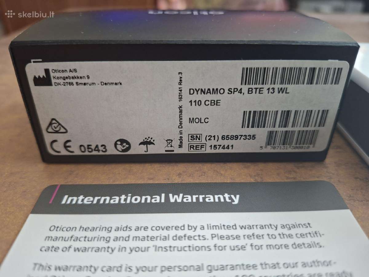 Oticon Dynamo Sp4 Bte - nuotraukos Nr. 4
