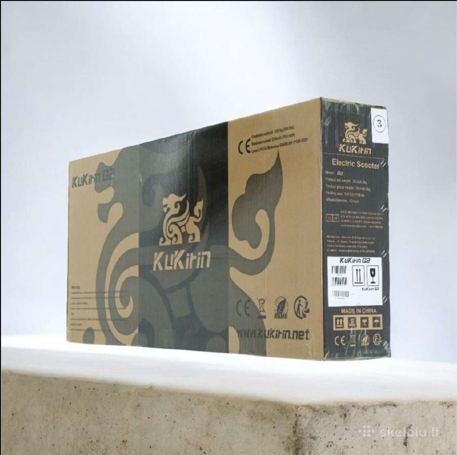 Naujas Kukirin G2 2026 800w Iki 45km/h 10