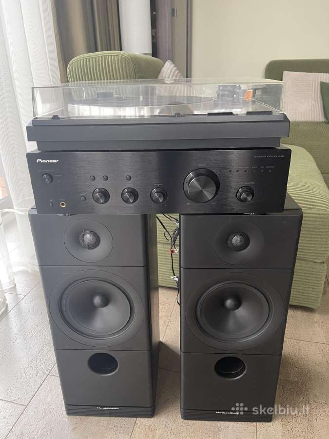 Pioneer stiprintuvas ir vinilo grotuvas - nuotraukos Nr. 2