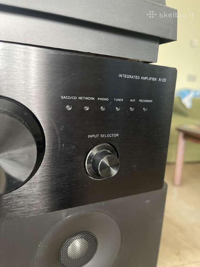 Pioneer stiprintuvas ir vinilo grotuvas - nuotraukos Nr. 4
