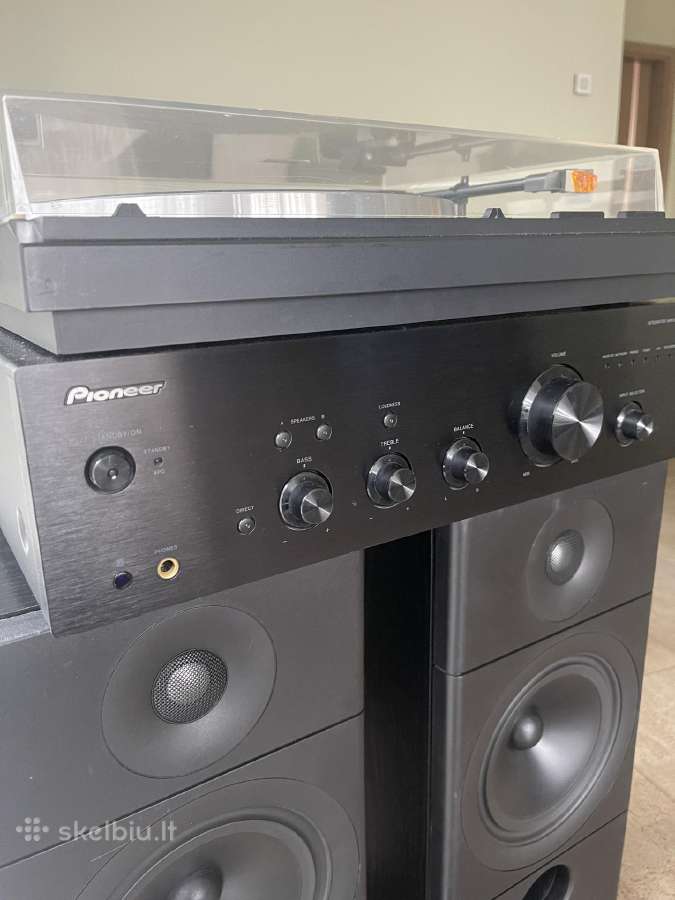 Pioneer stiprintuvas ir vinilo grotuvas - nuotraukos Nr. 3