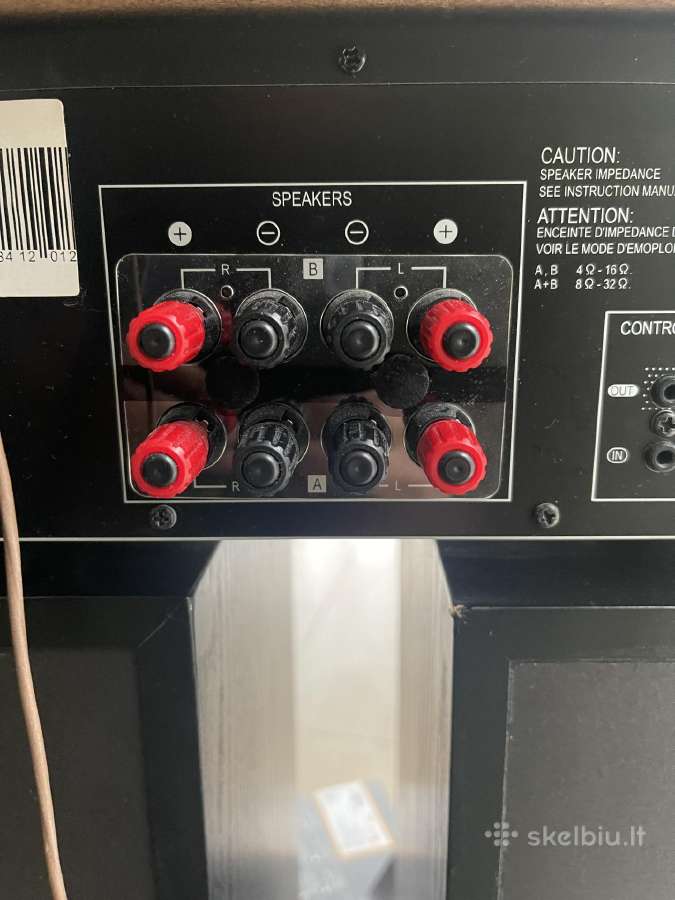 Pioneer stiprintuvas ir vinilo grotuvas - nuotraukos Nr. 6