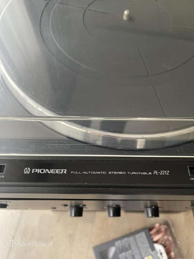Pioneer stiprintuvas ir vinilo grotuvas - nuotraukos Nr. 9