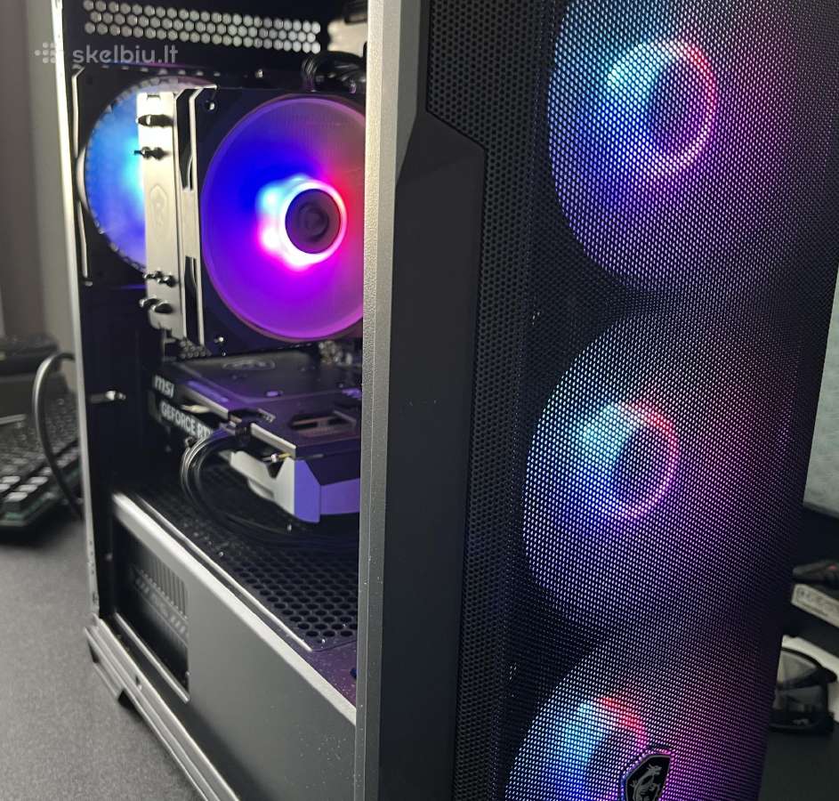 Ryzen 7 5700x 3.4 GHz, Rtx 5060 8gb, 32gb RAM