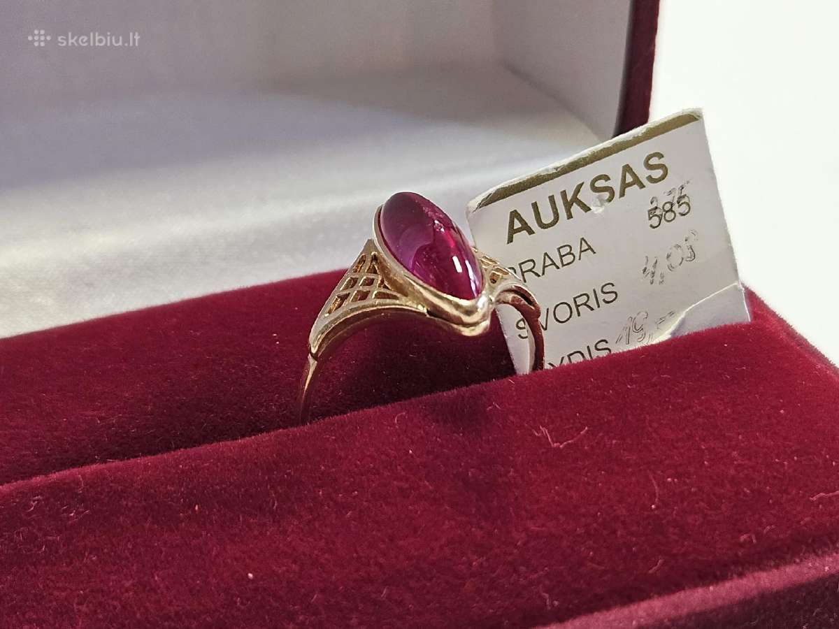 Auksinių žiedų pasirinkimas - nuotraukos Nr. 3