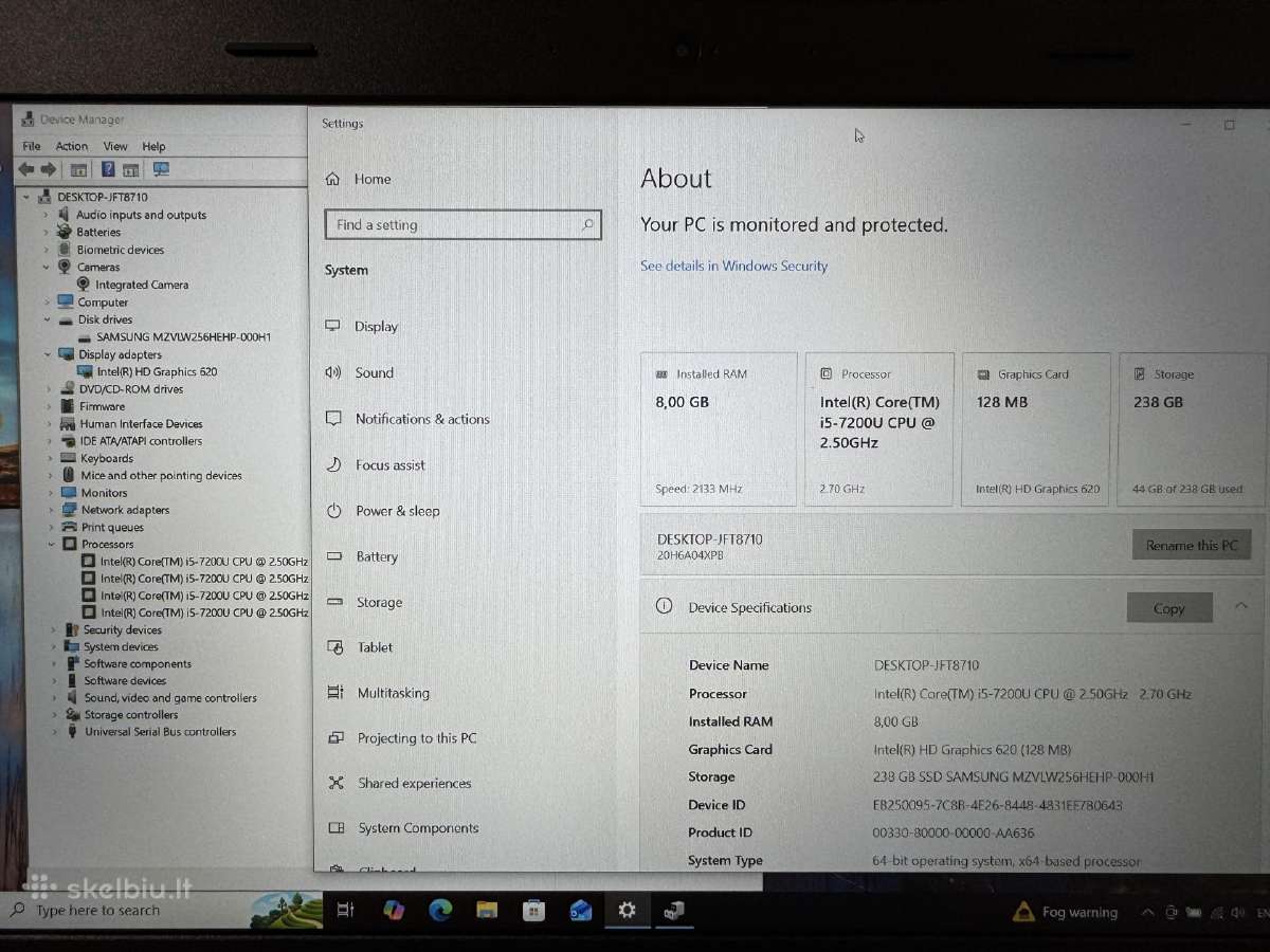 Lenovo Thinkpad E570 - nuotraukos Nr. 4