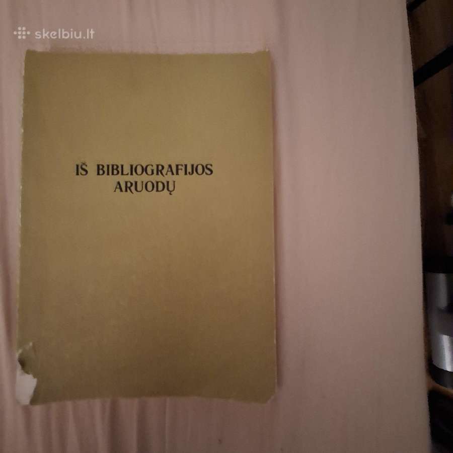 Iš bibliografijos aruodu: medž. mokslinei praktin